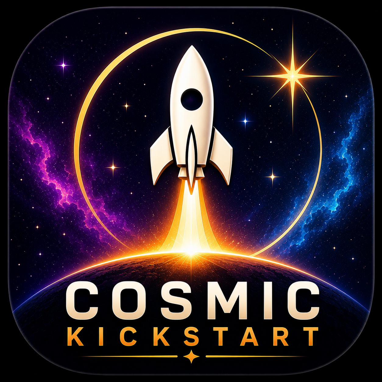Cosmic Kickstart app icon